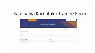 Kaushalya Karnataka Registration