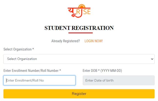 URISE Portal Registration